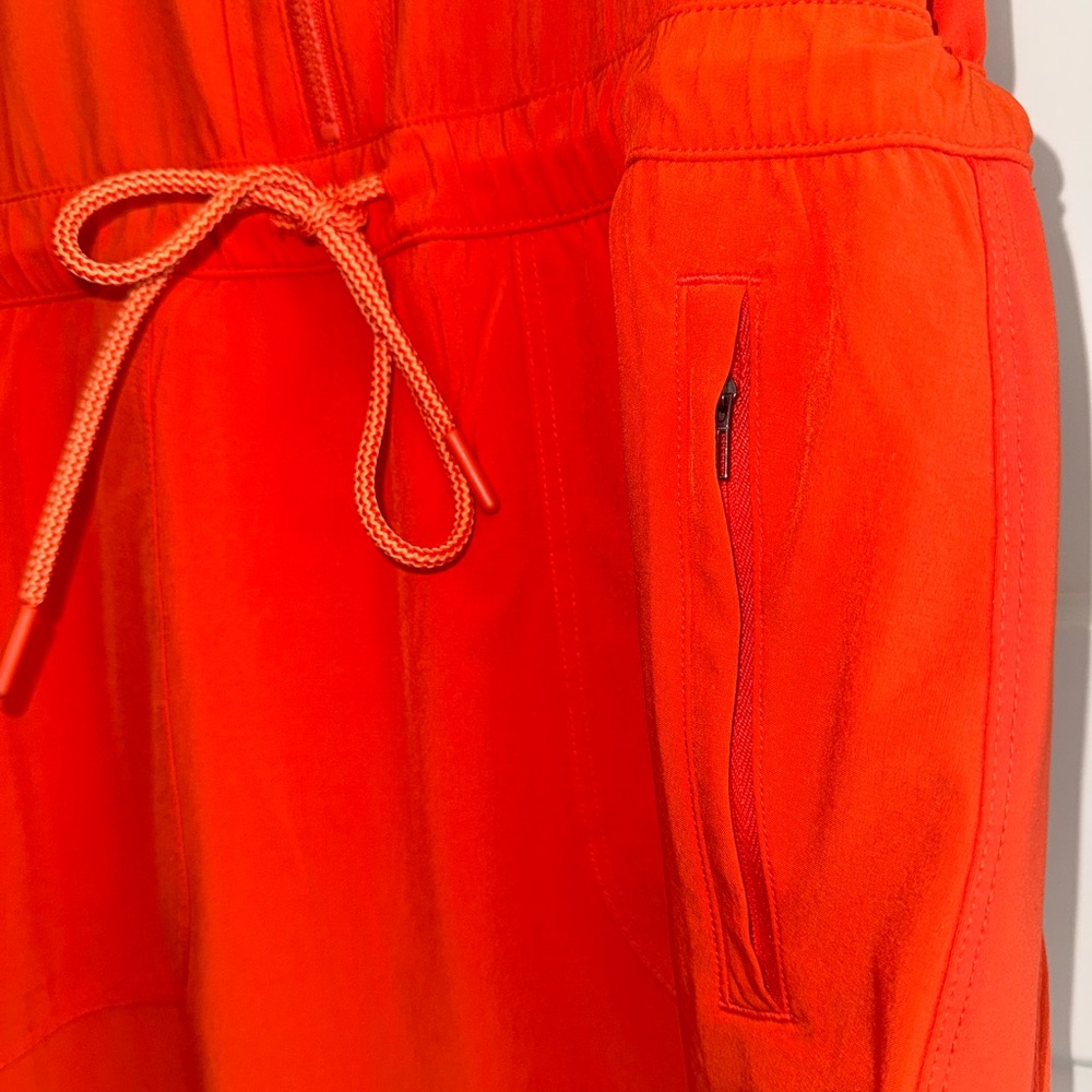 Athleta Orange athletic Dress with Zipper - Picture 5 of 9